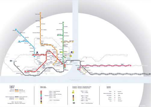 イスタンブールのメトロ（地下鉄）の料金、乗り方 、路線図、注意点